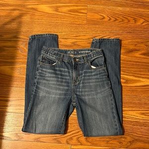 Slim Straight jeans, with adjustable waist